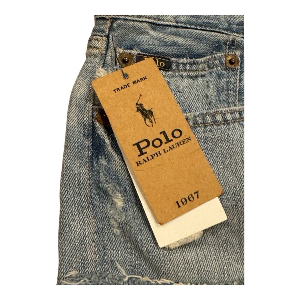 Polo Ralph Lauren Woman’s The Avery Boyfriend Patchwork Jeans New Size 28 33X28 - Picture 6 of 16